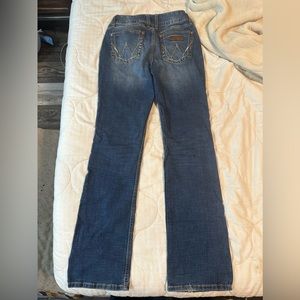 Wrangler boot cut jeans size 9x36